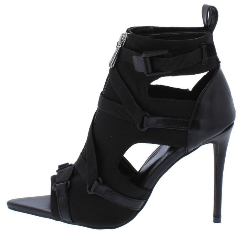 New Black Discovery Sandals